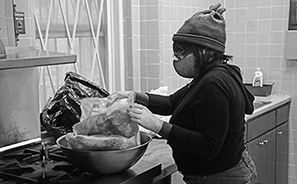 Feeding the Needy : Homeless : Street Life : New York : Personal Photo Projects : Photos : Richard Moore : Photographer